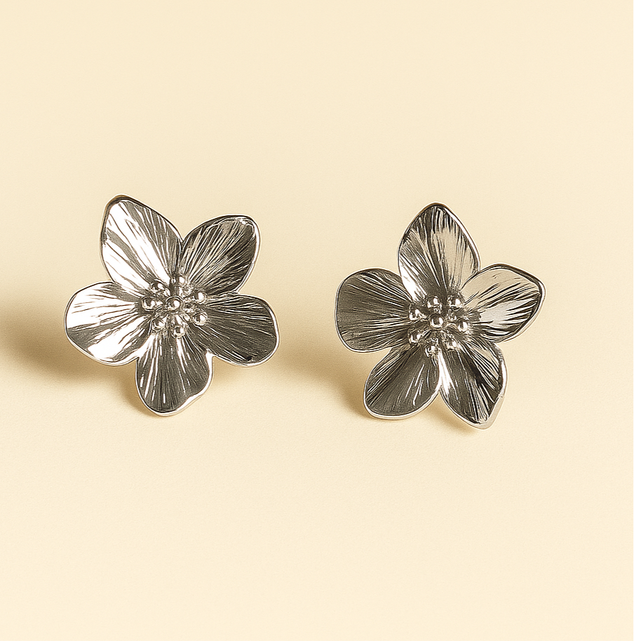 Boucles d'oreilles Fleuries