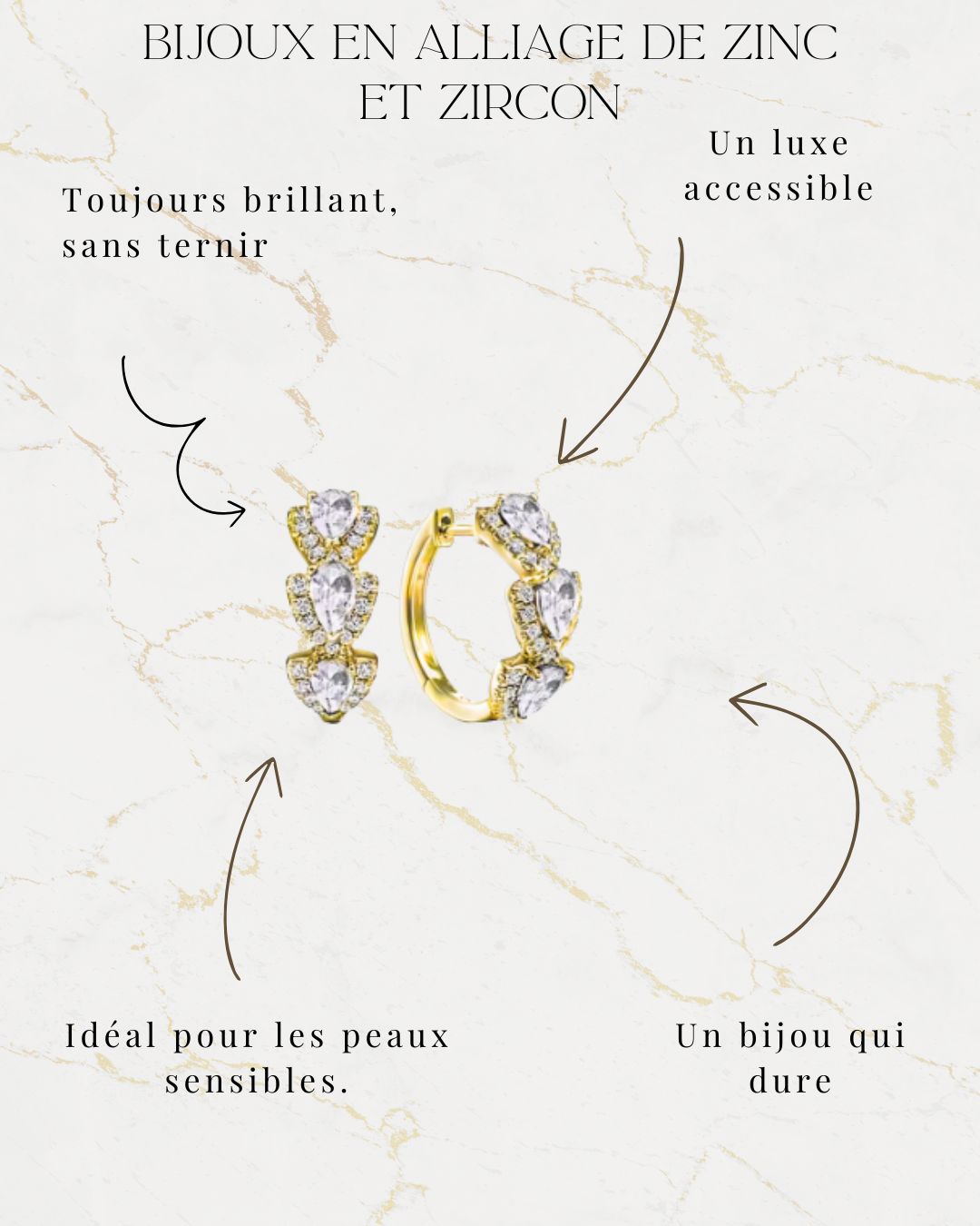 Boucles d'oreilles - Éclat d’Élégance