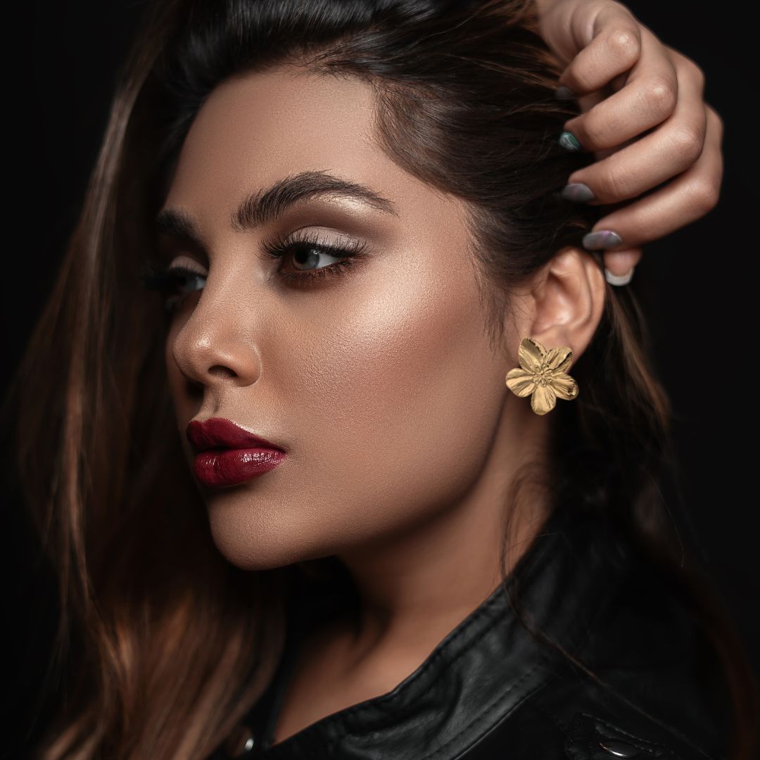 Boucles d'oreilles Fleuries