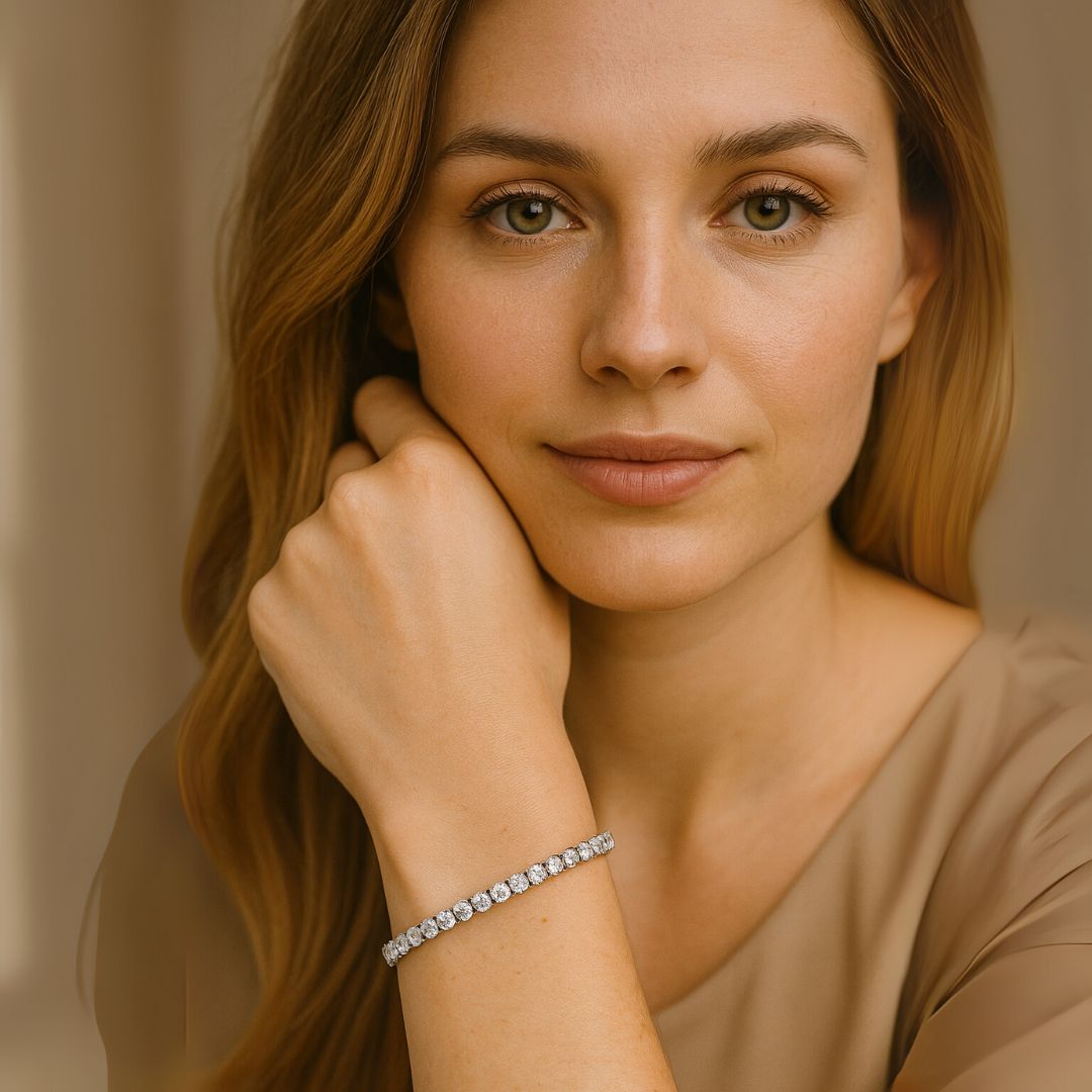 Bracelet Éclat Intemporel - Argent 925 & Zircon