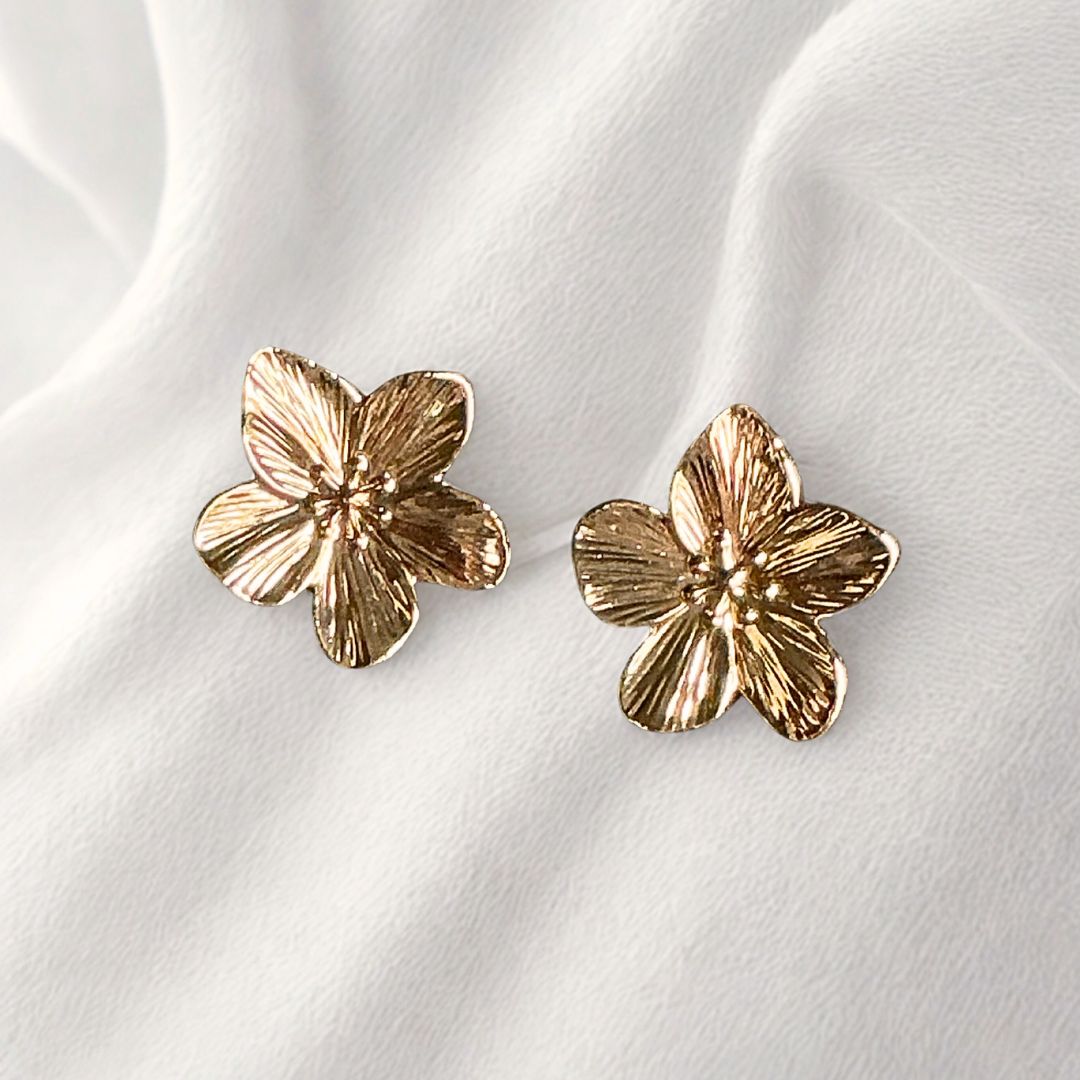 Boucles d'oreilles Fleuries
