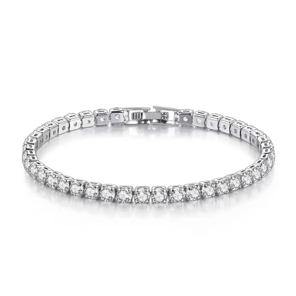 Bracelet Éclat Intemporel - Argent 925 & Zircon