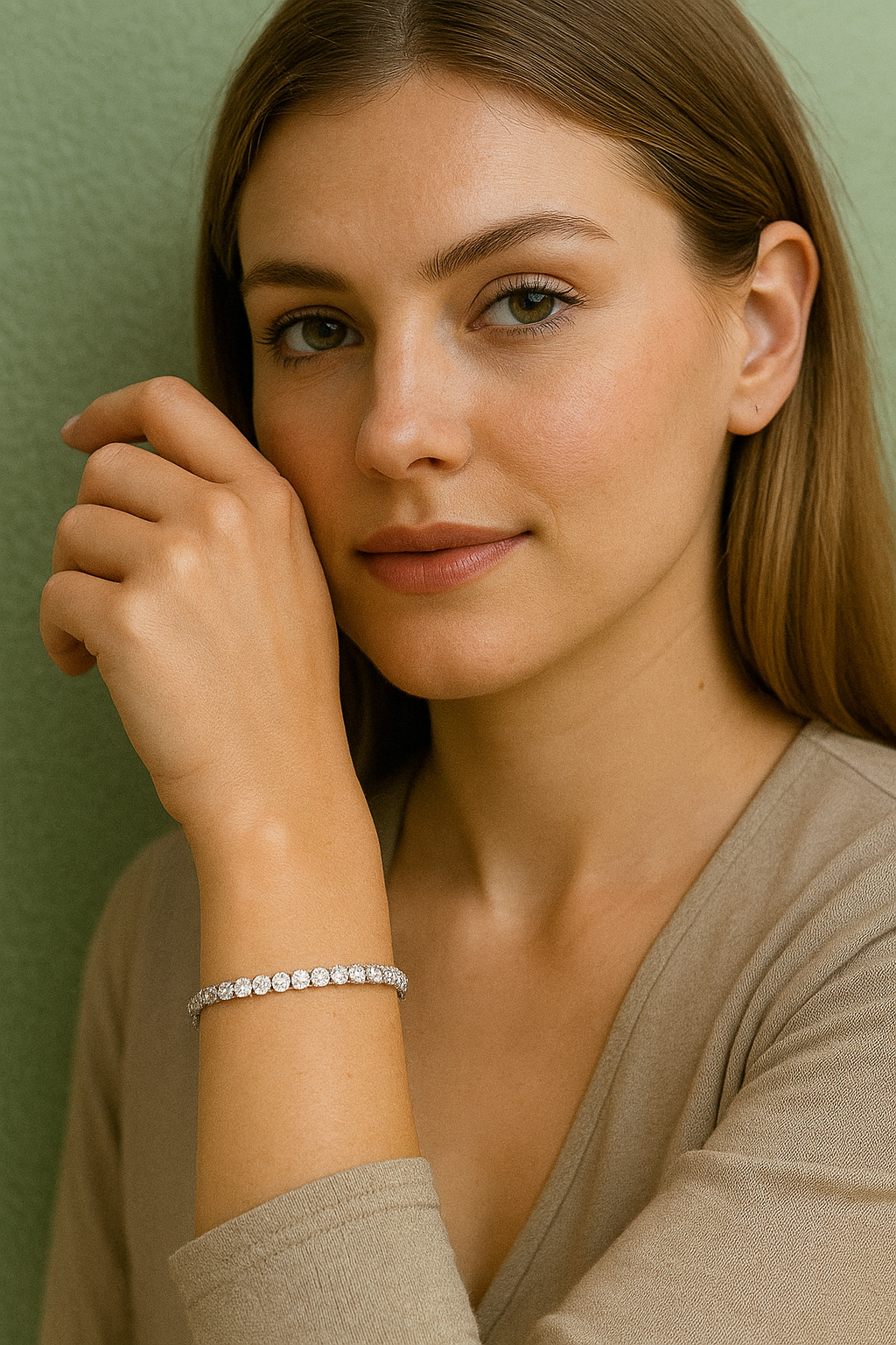 Bracelet Éclat Intemporel - Argent 925 & Zircon