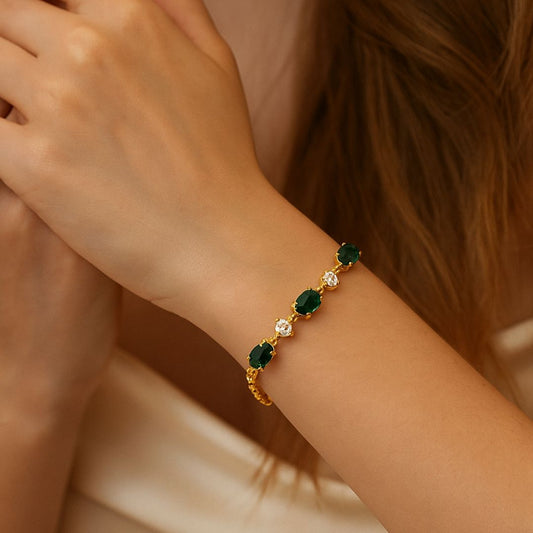 Bracelet Aura Verte