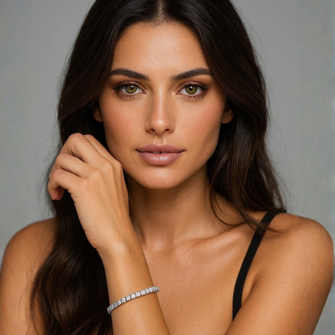 Bracelet Harmonia - Argent 925 & Zircons